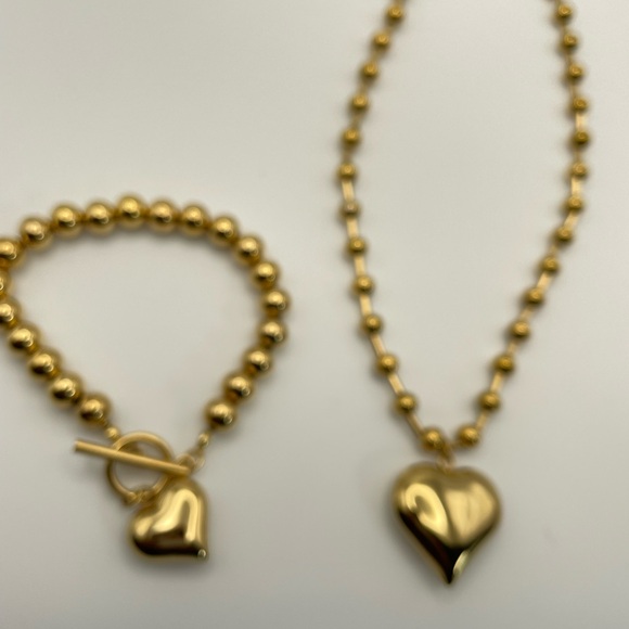 18k gold-plated stainless steel chain and handle set - Picture 4 of 7